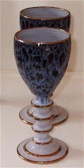 hand thrown goblet by chris soule